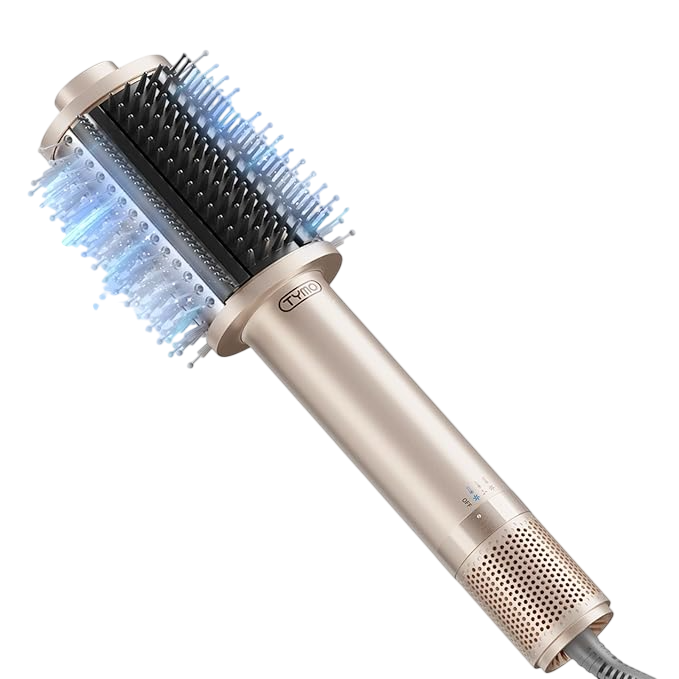 Hair Blow Dryer Brush - Lightweight 3X Faster Drying by Tymo